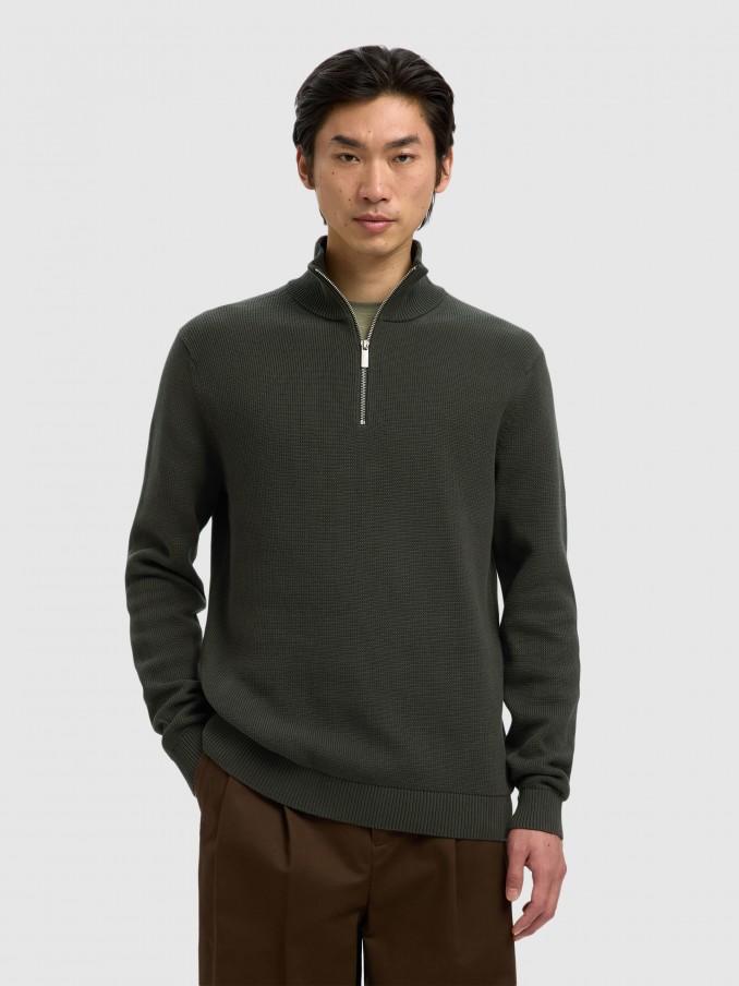 Polo Hombre Verde Selected