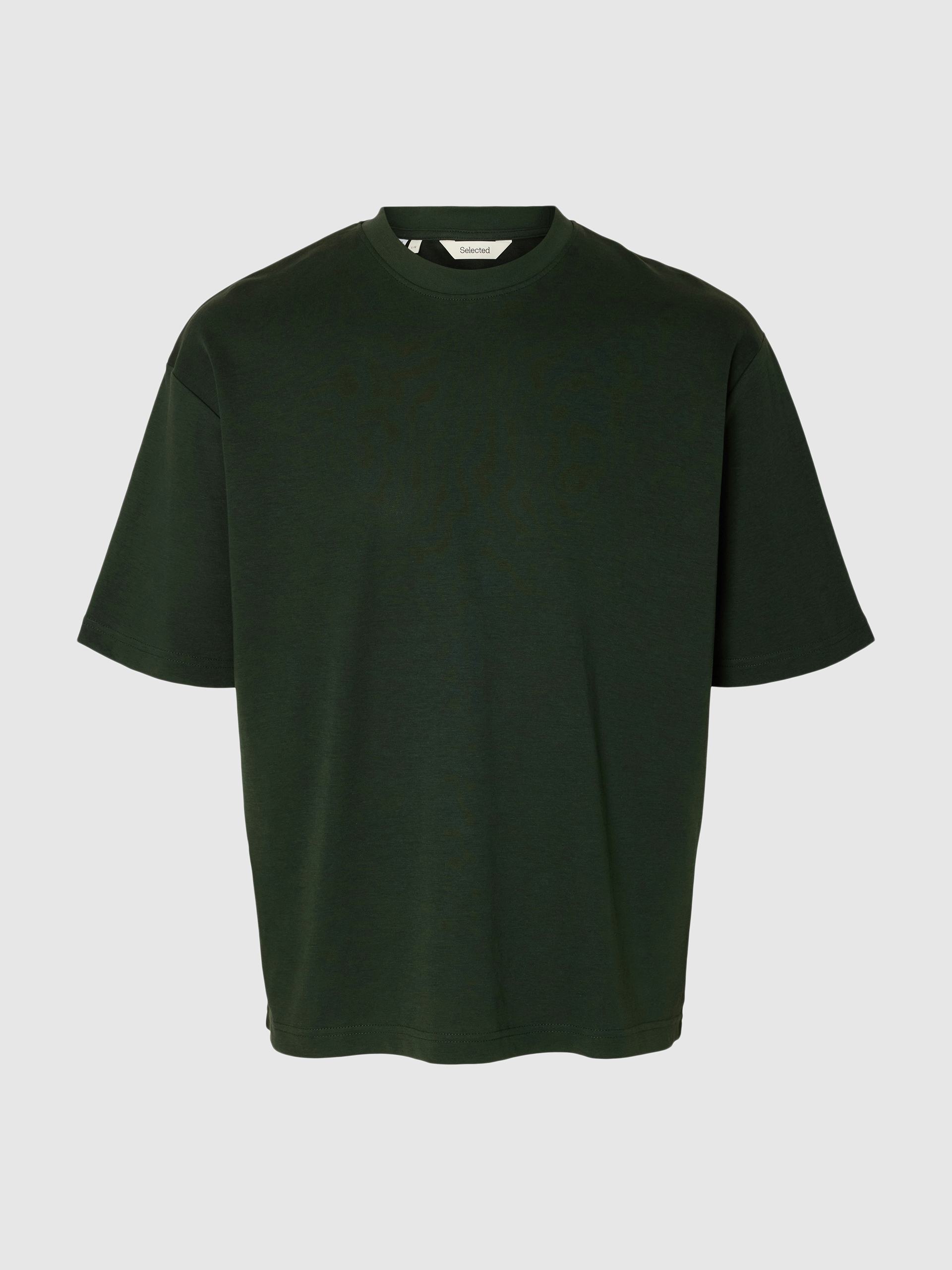 Camiseta Hombre Verde Selected