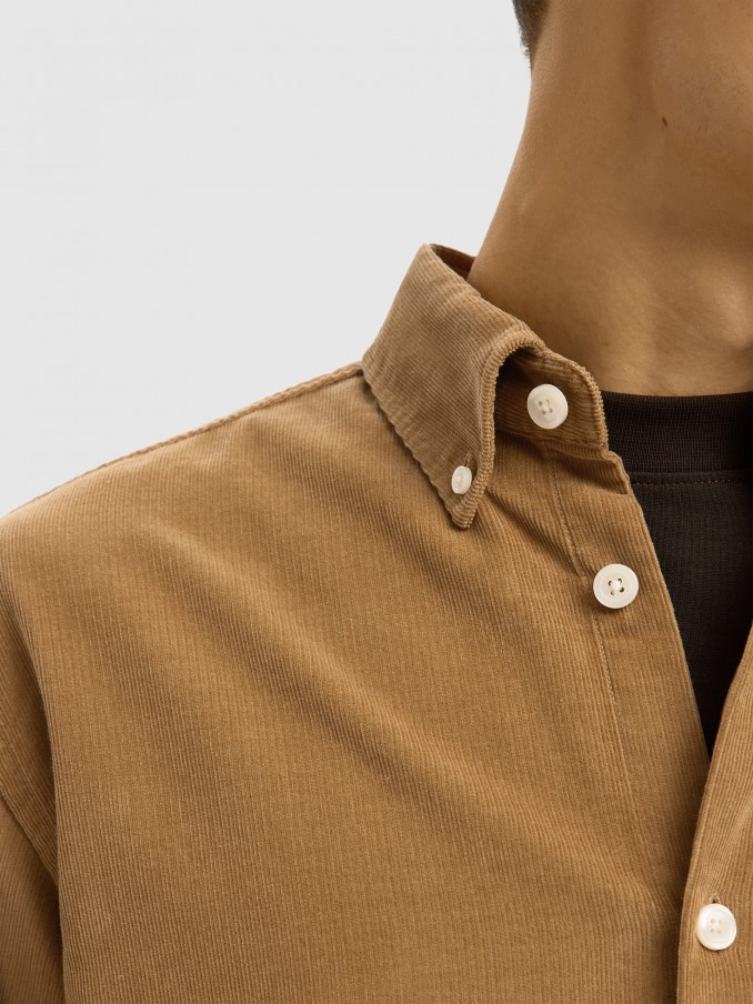 Shirt Man Camel Selected