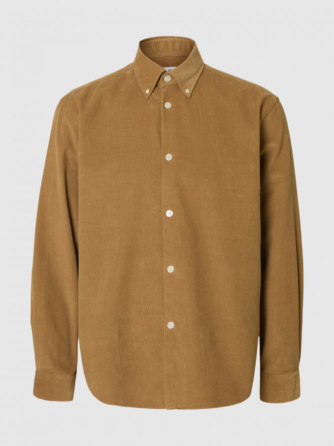 Shirt Man Camel Selected