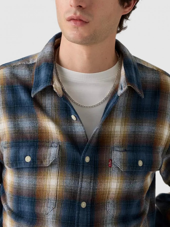 Shirt Man Chess Levis