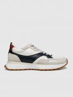 Sneakers Man Cream Boss Orange Sneakers Man Cream Boss Orange
