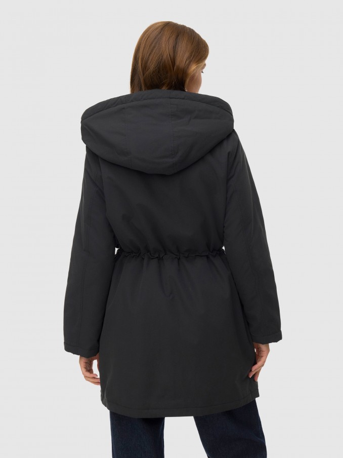 Parka Mujer Negro Vero Moda