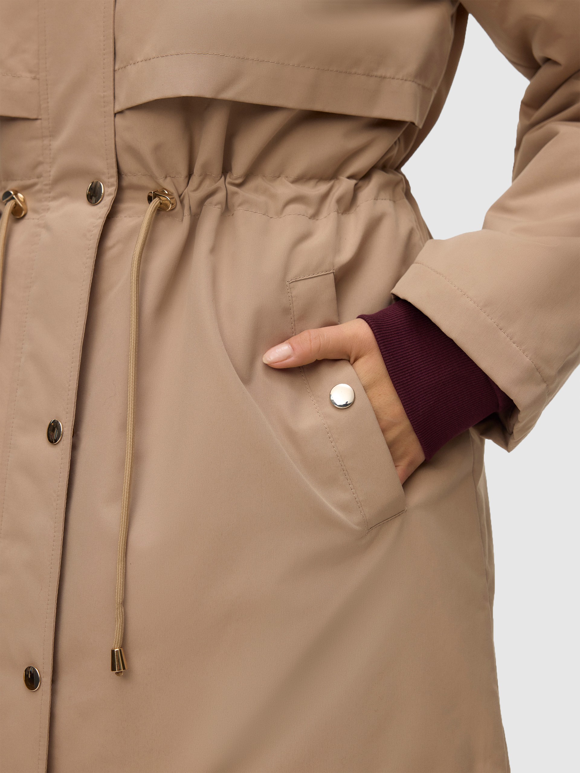 Parka Woman Beige Vero Moda