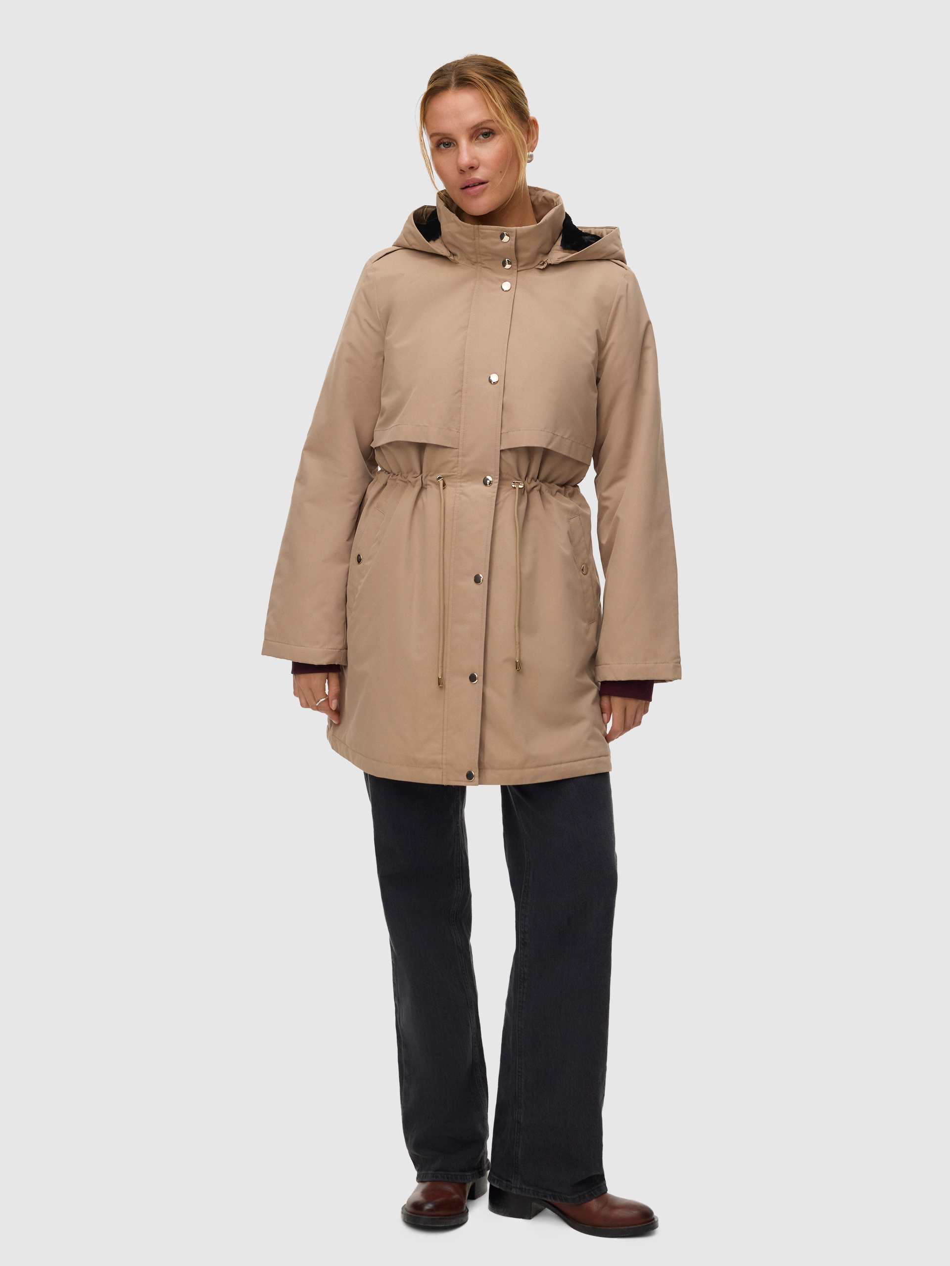 Parka Woman Beige Vero Moda