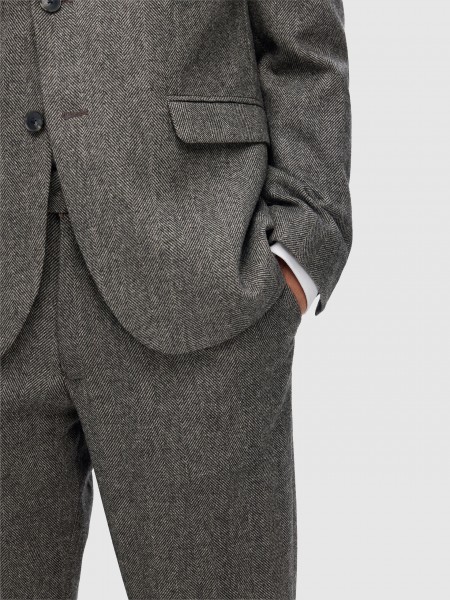 Blazer Man Brown Selected