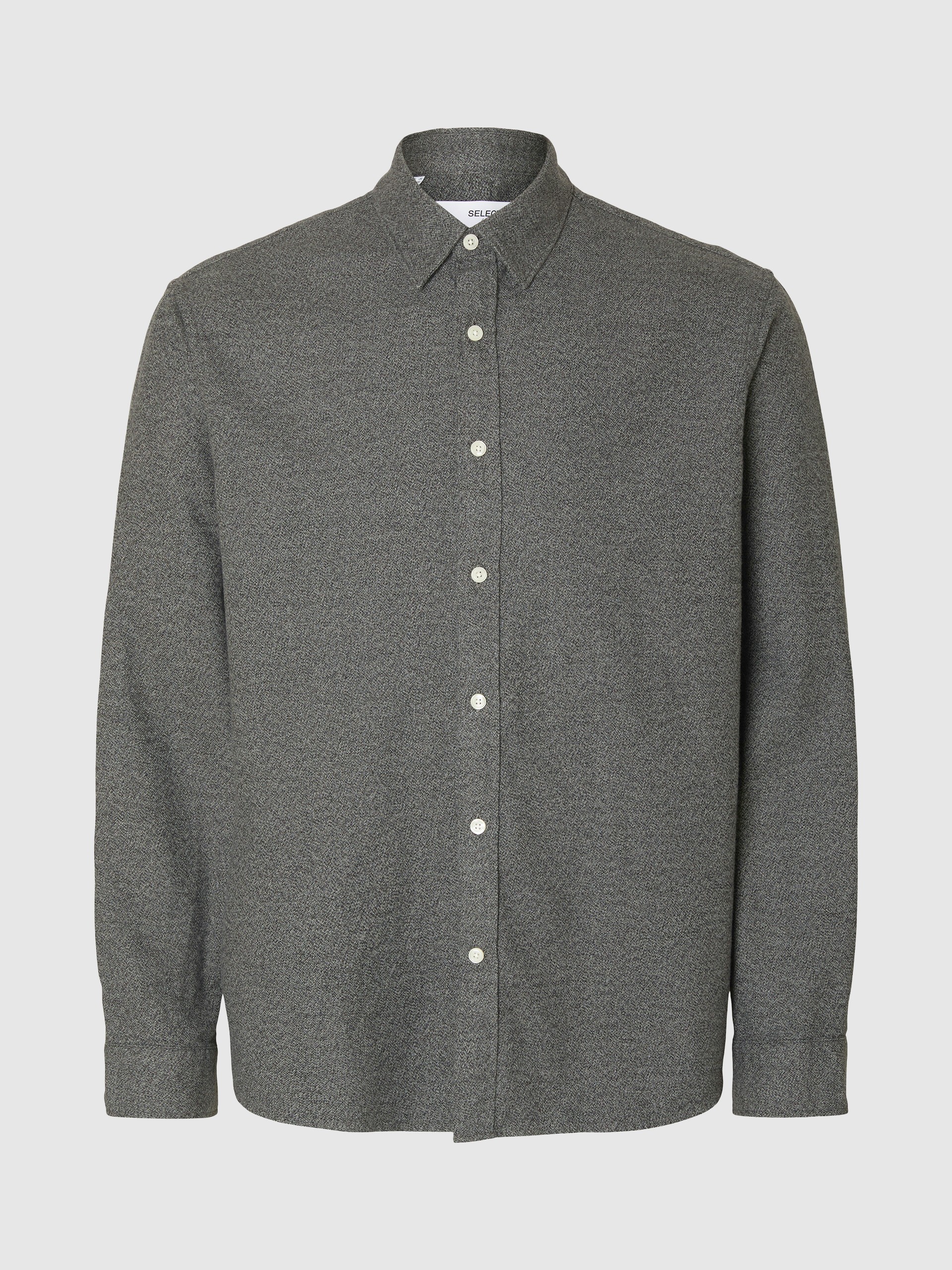 Shirt Man Grey Selected
