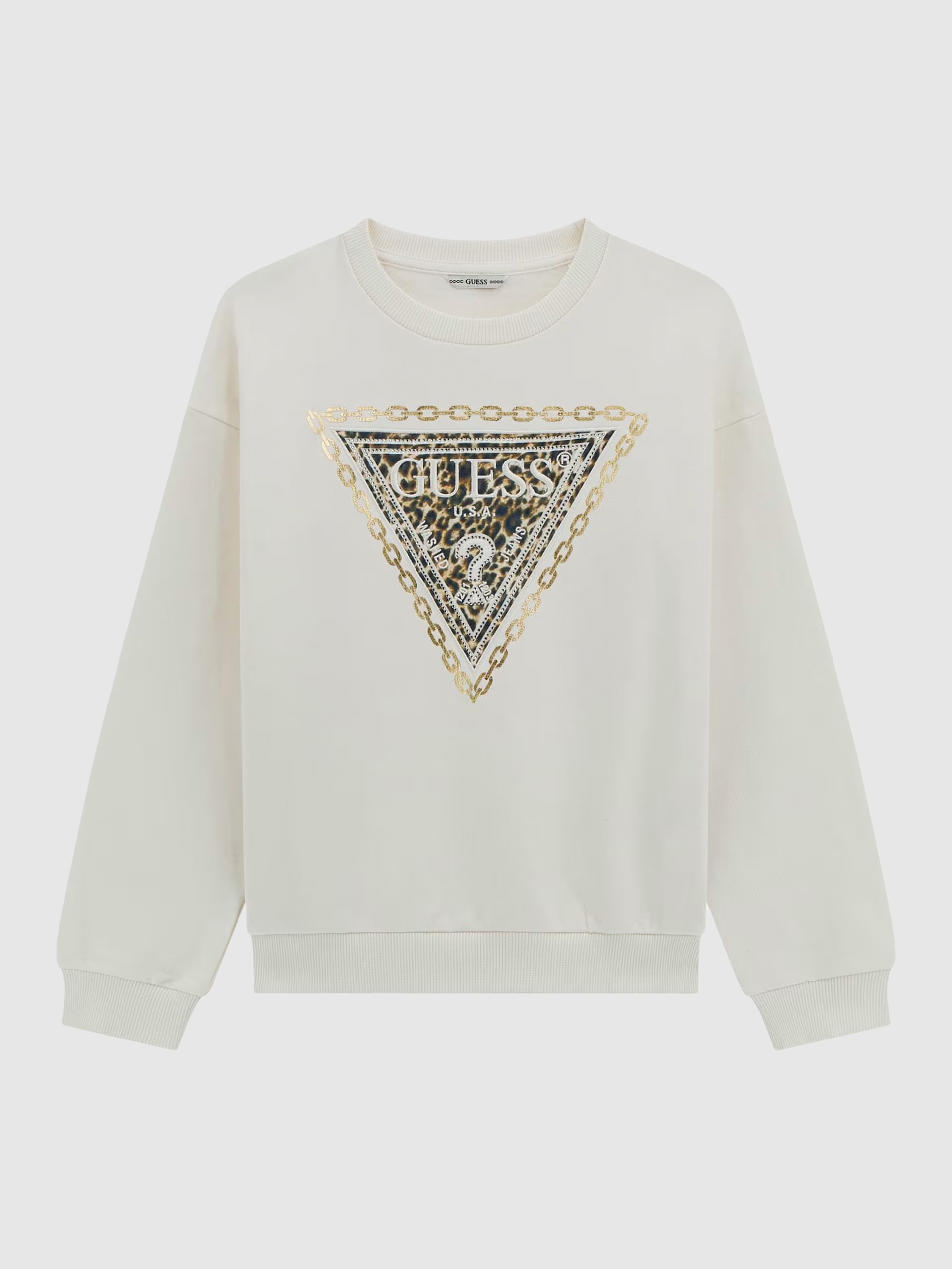 Jersey Niña Blanco Guess