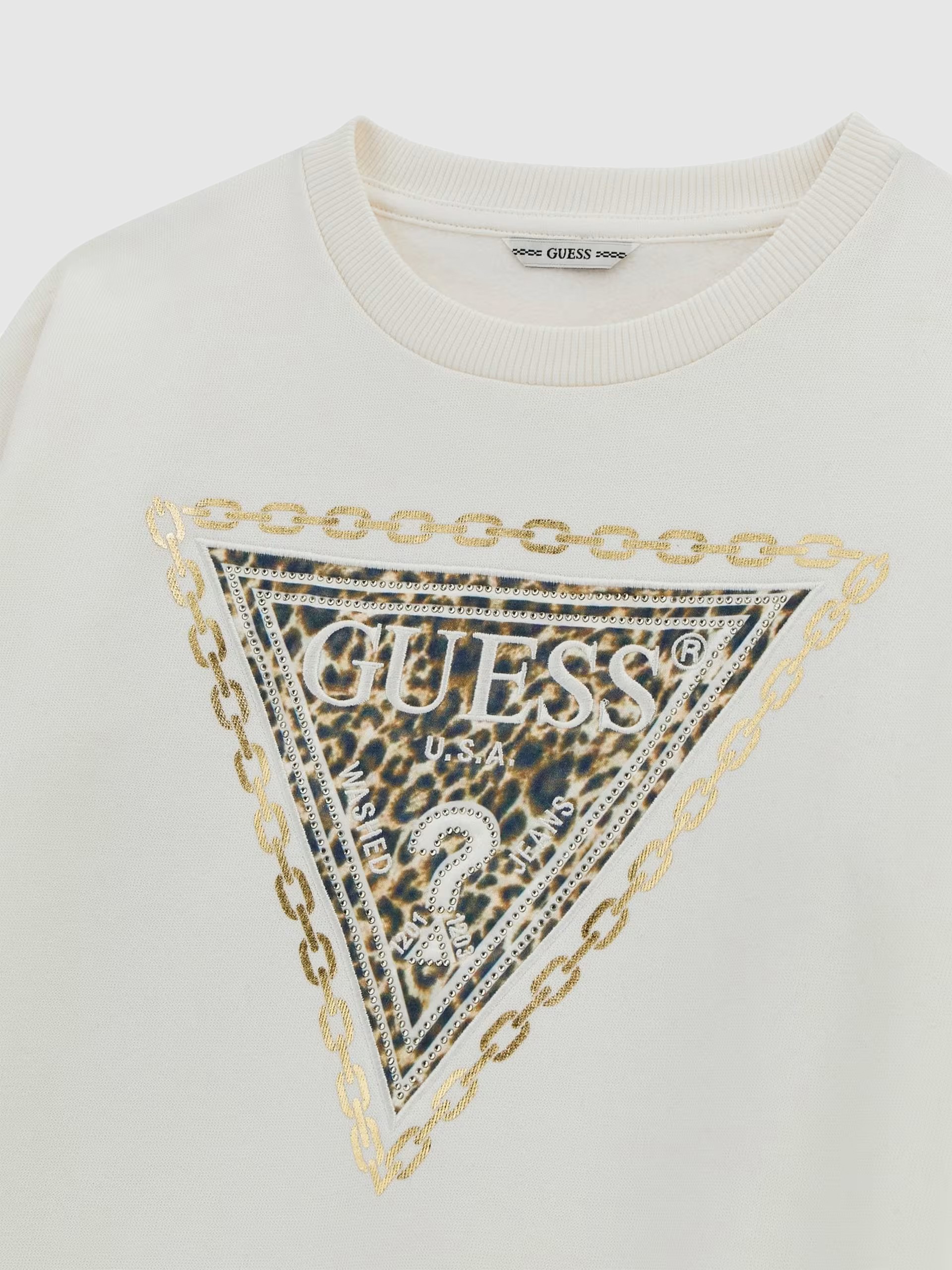 Jersey Niña Blanco Guess