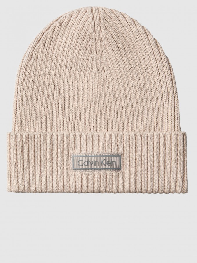 Beanie Man Beige Calvin Klein