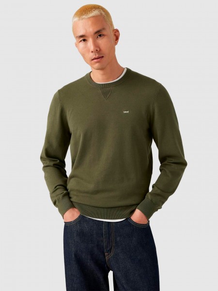 Jumper Man Green Levis