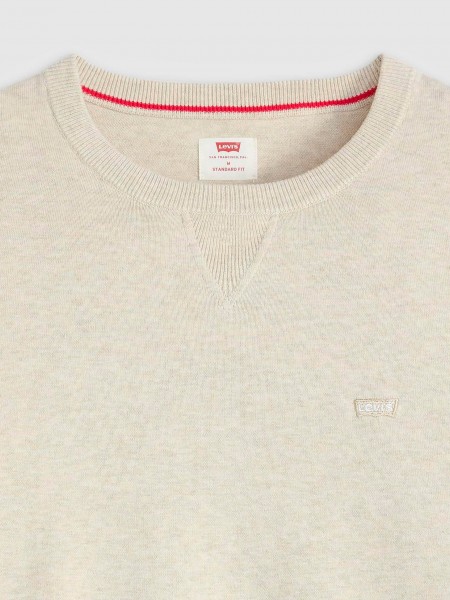 Jersey Hombre Crema Levis
