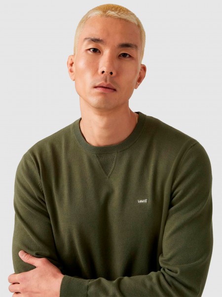Jersey Hombre Verde Levis Jersey Hombre Verde Levis