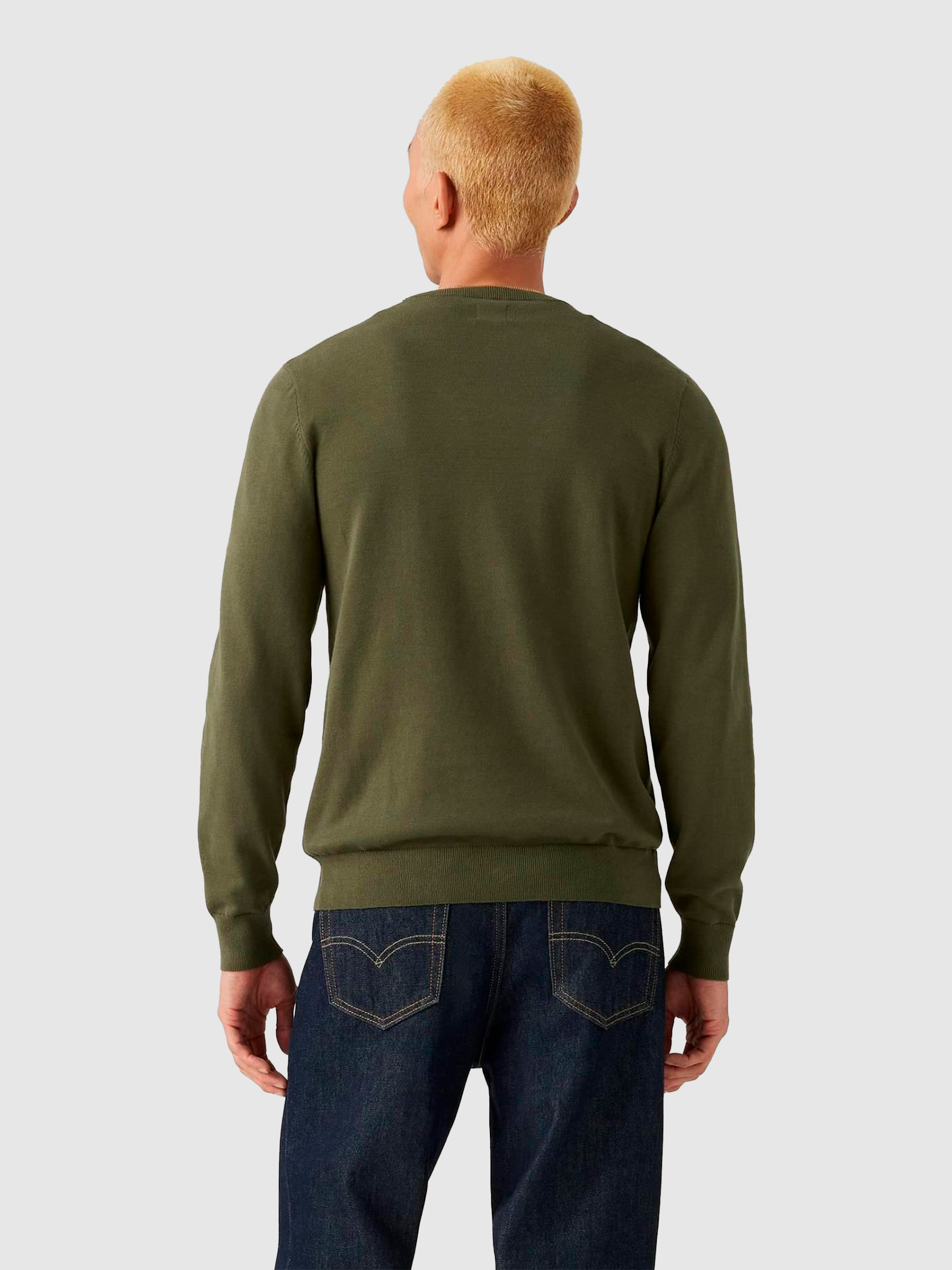 Jumper Man Green Levis