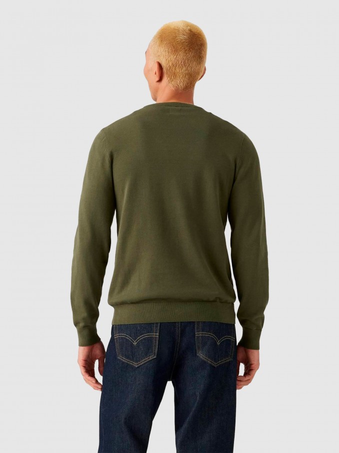 Jersey Hombre Verde Levis
