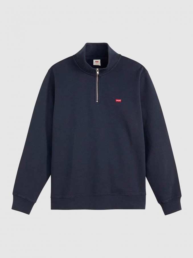 Jersey Hombre Azul Marino Levis