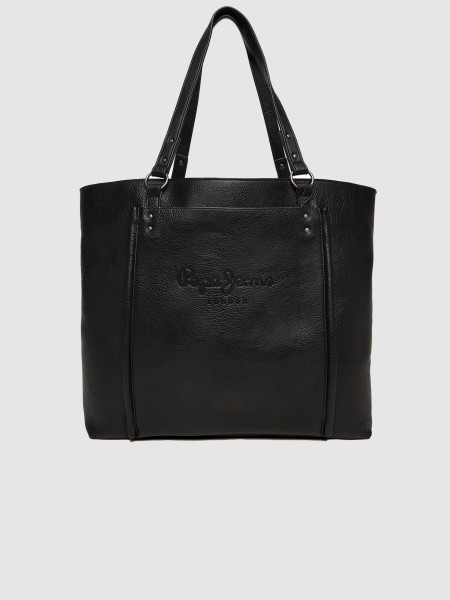 Bolsos Mujer Negro Pepe Jeans London