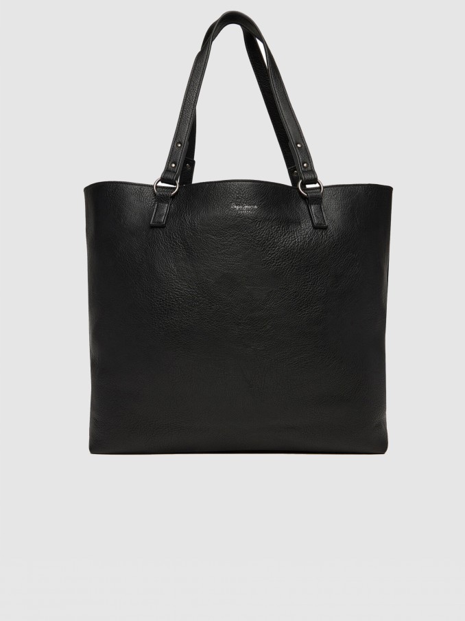Bolsos Mujer Negro Pepe Jeans London