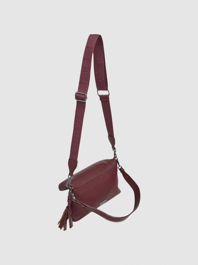 Shoulder Bags Woman Bordeaux Pepe Jeans London