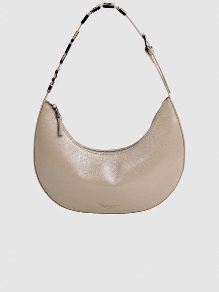 Shoulder Bags Woman Cream Pepe Jeans London