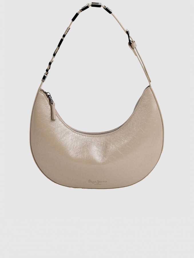 Bolsos de Hombro Mujer Crema Pepe Jeans London