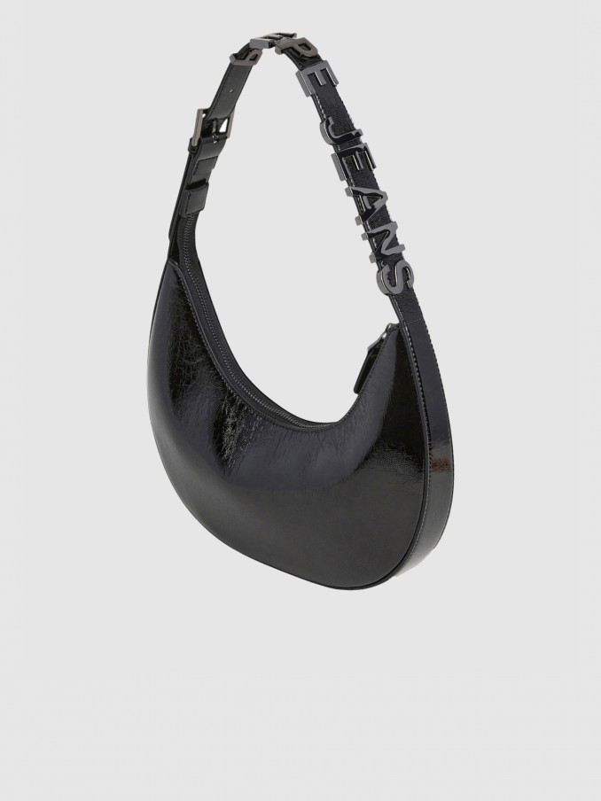 Bolsos de Hombro Mujer Negro Pepe Jeans London