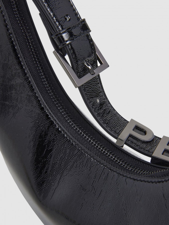 Shoulder Bags Woman Black Pepe Jeans London