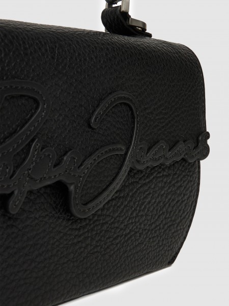 Shoulder Bags Woman Black Pepe Jeans London
