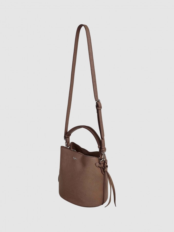 Shoulder Bags Woman Brown Pepe Jeans London