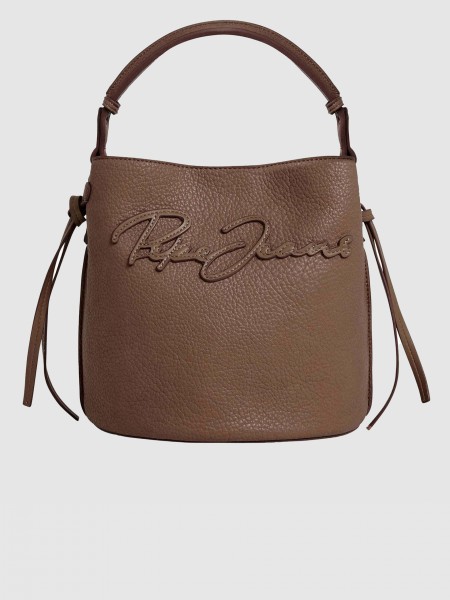 Shoulder Bags Woman Brown Pepe Jeans London