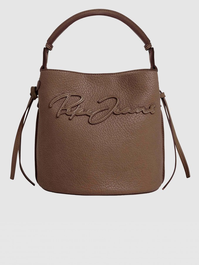 Shoulder Bags Woman Brown Pepe Jeans London