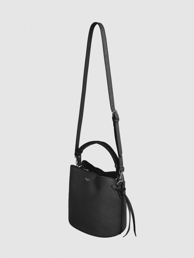 Shoulder Bags Woman Black Pepe Jeans London