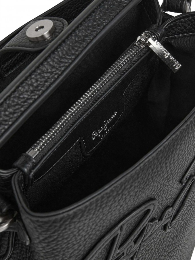 Shoulder Bags Woman Black Pepe Jeans London