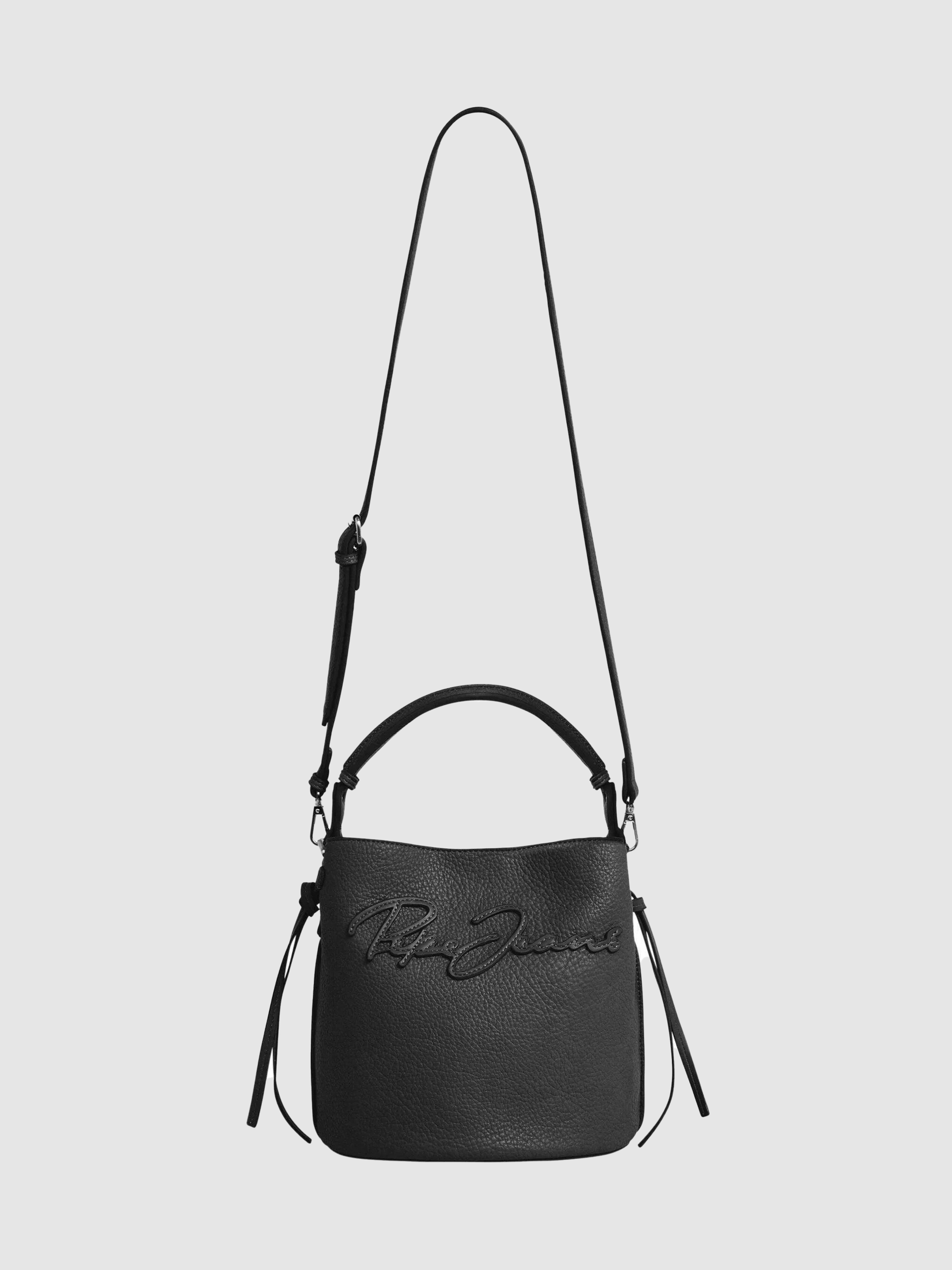 Bolsos de Hombro Mujer Negro Pepe Jeans London