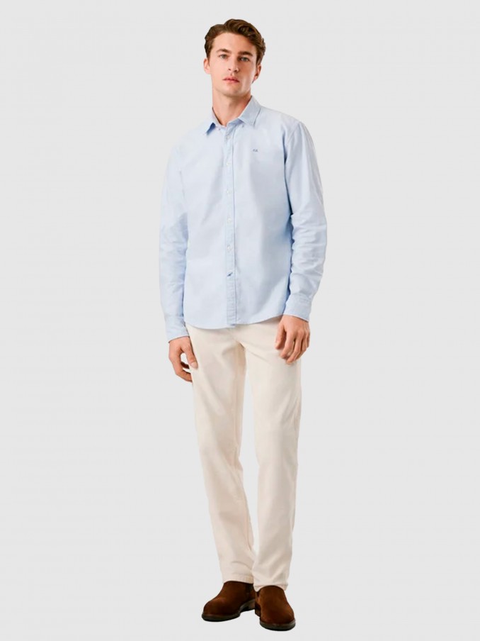 Shirt Man Blue Pepe Jeans London