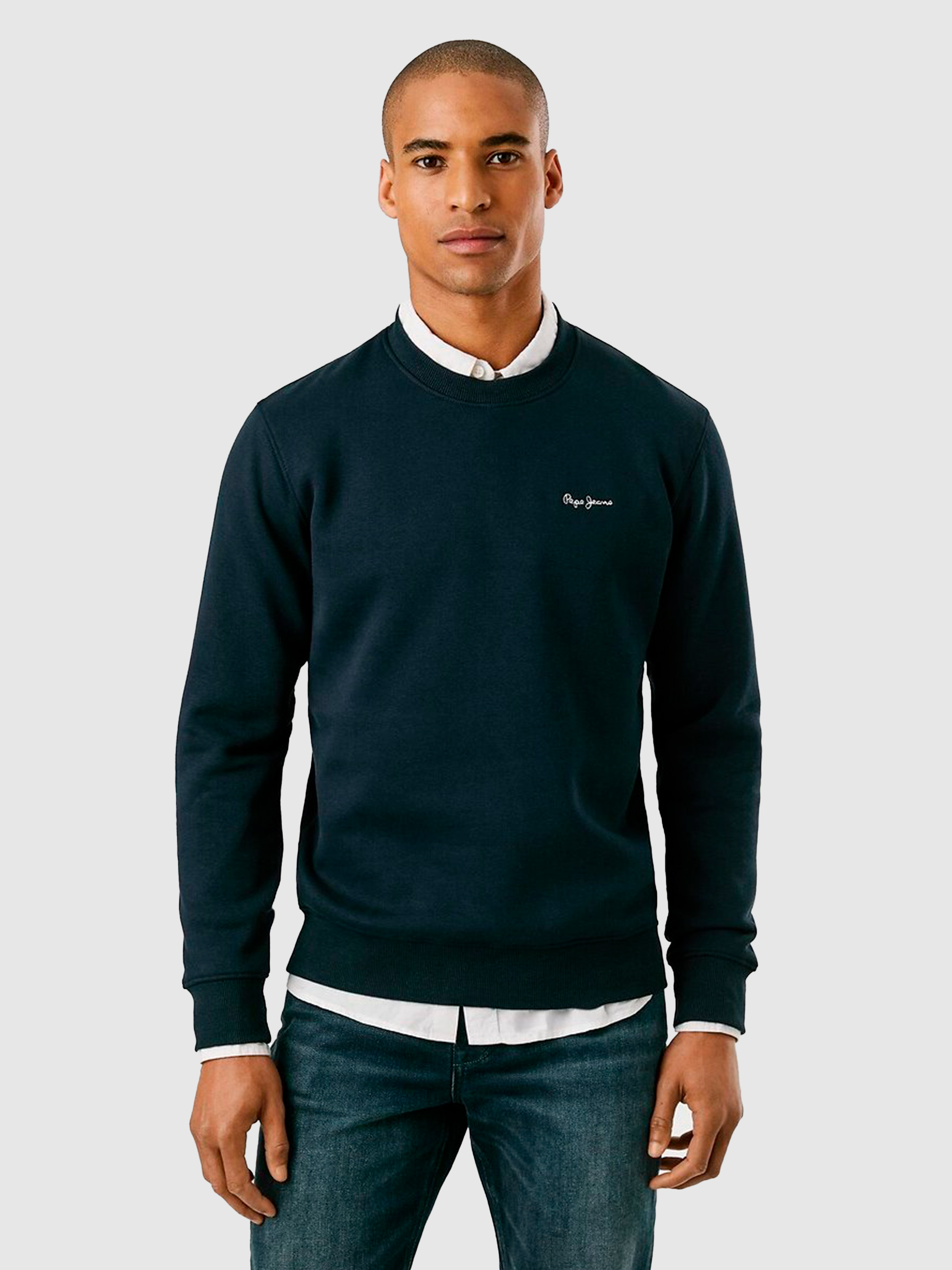 Jumper Man Navy Blue Pepe Jeans London