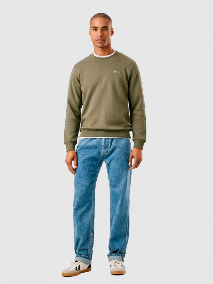 Jumper Man Green Pepe Jeans London