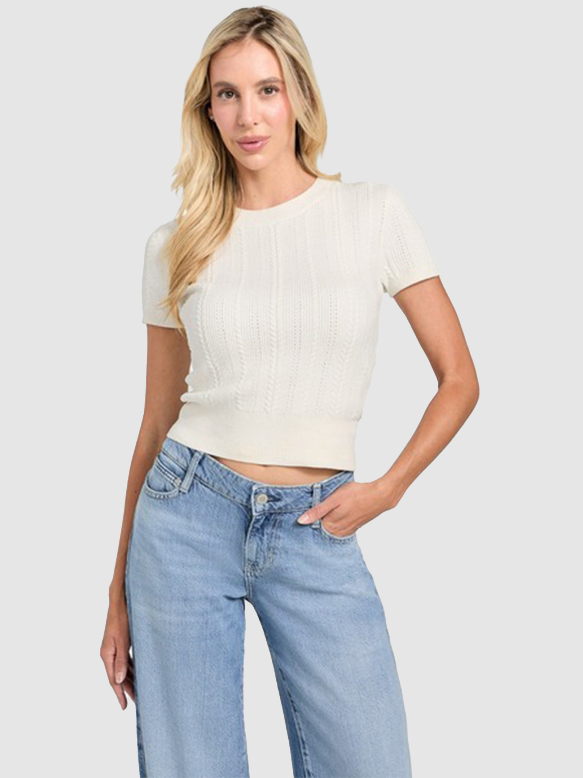 Blusa Mujer Blanco Guess