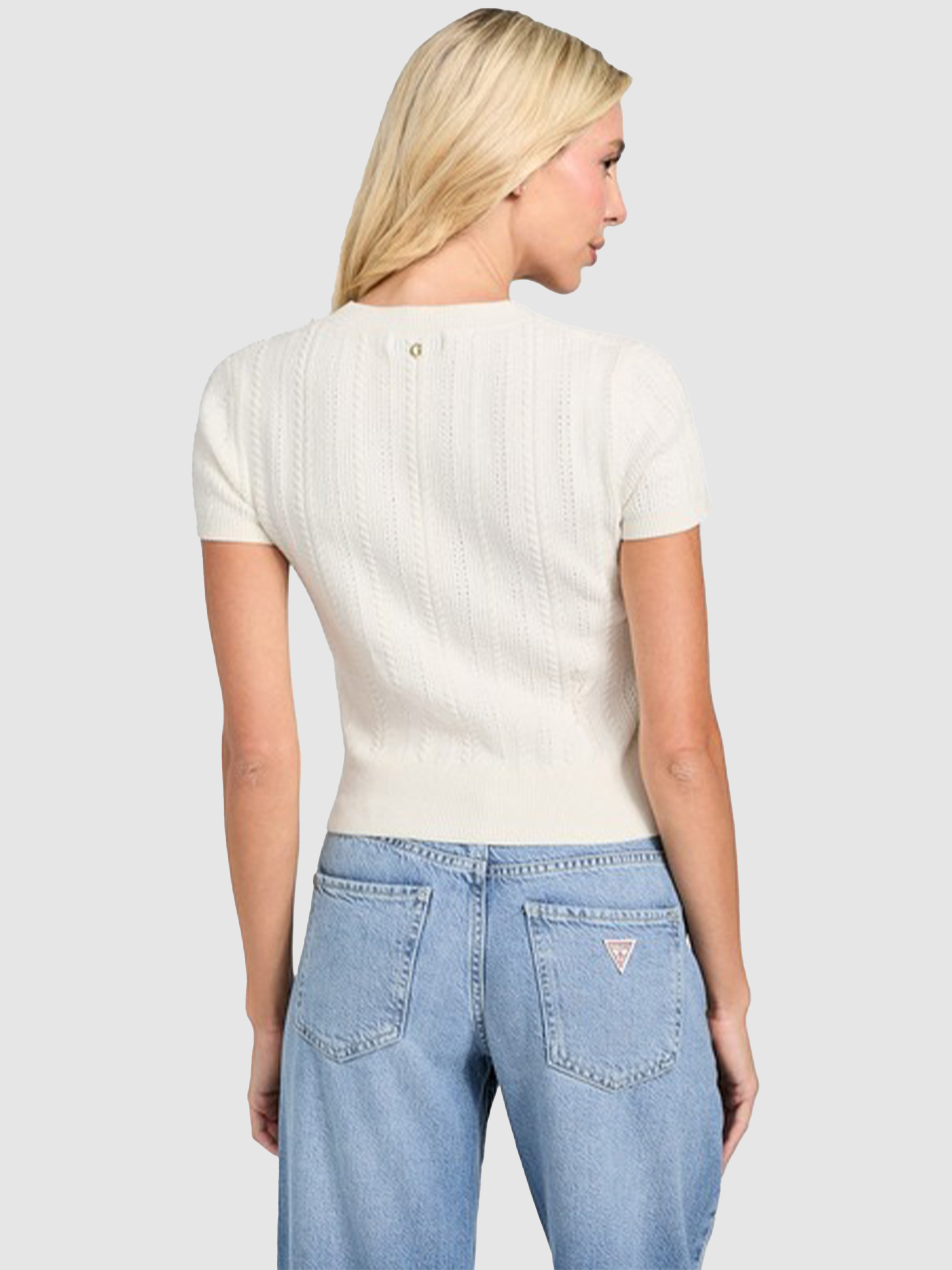 Blusa Mujer Blanco Guess