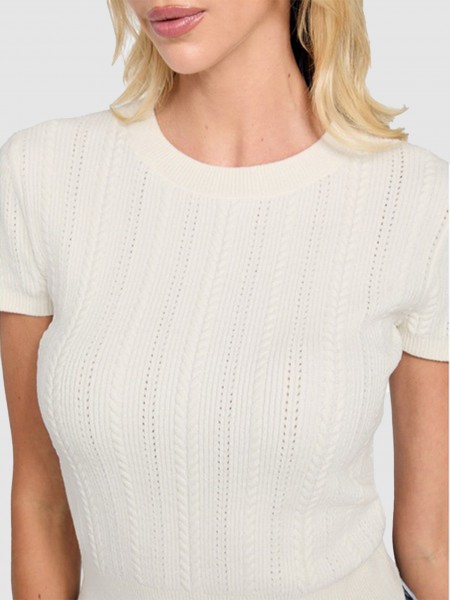 Blusa Mujer Blanco Guess