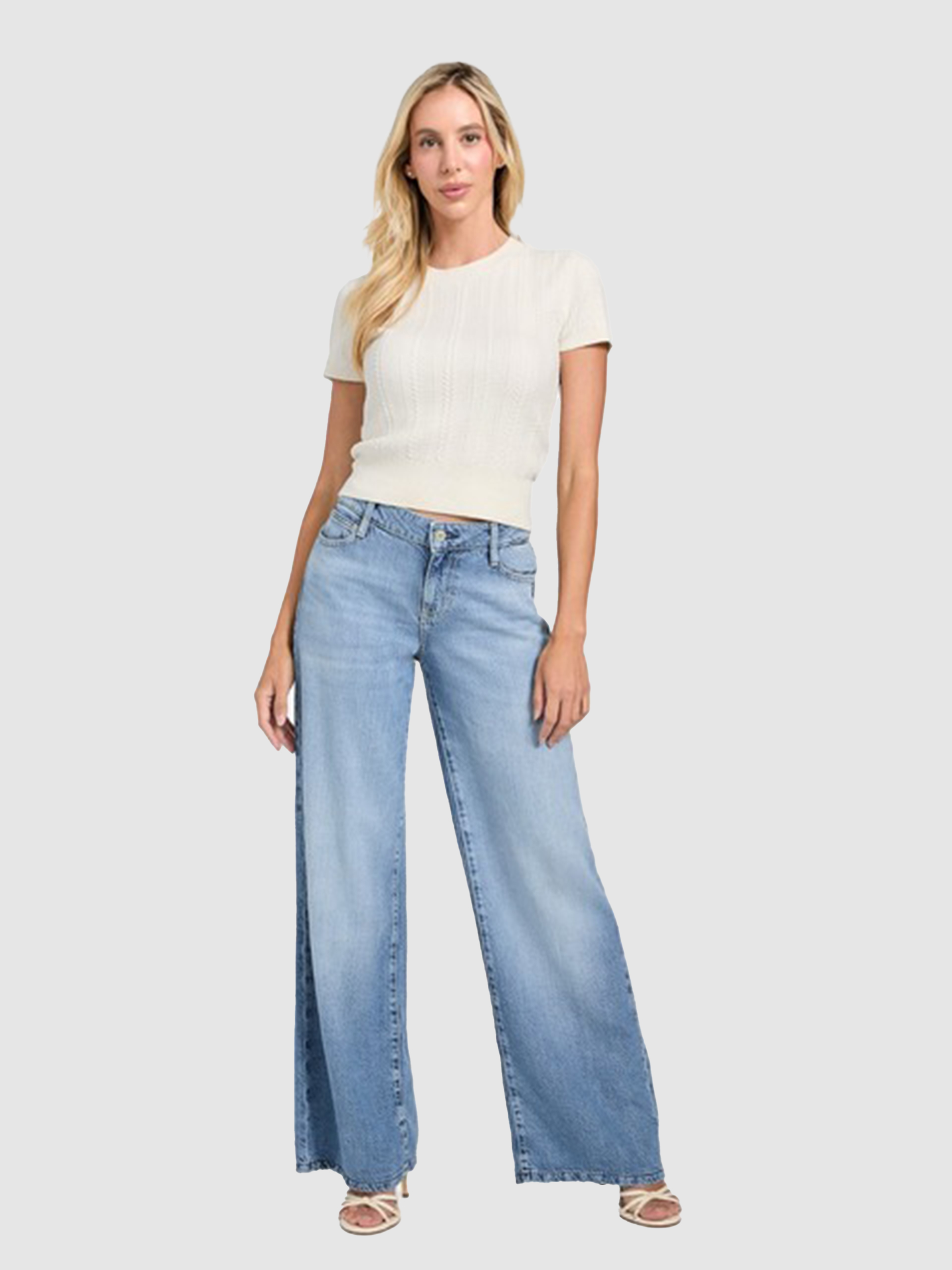 Blusa Mujer Blanco Guess