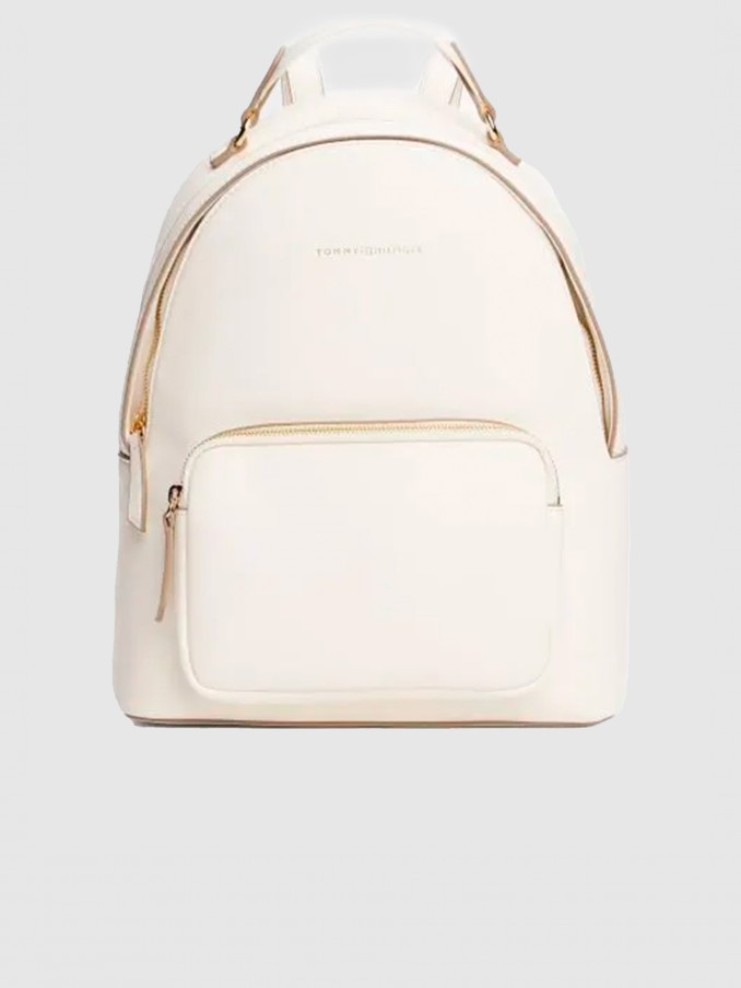 Mochila Mujer Crema Tommy Jeans