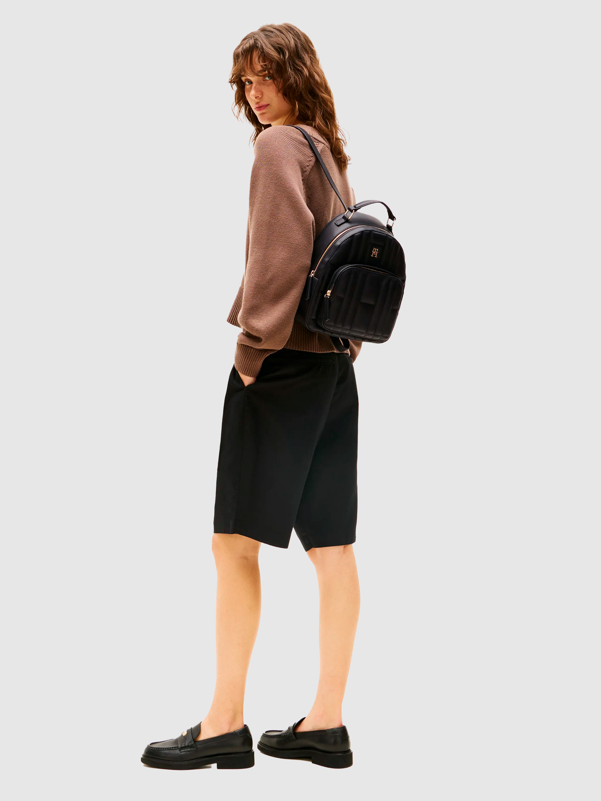 Mochila Mujer Negro Tommy Jeans