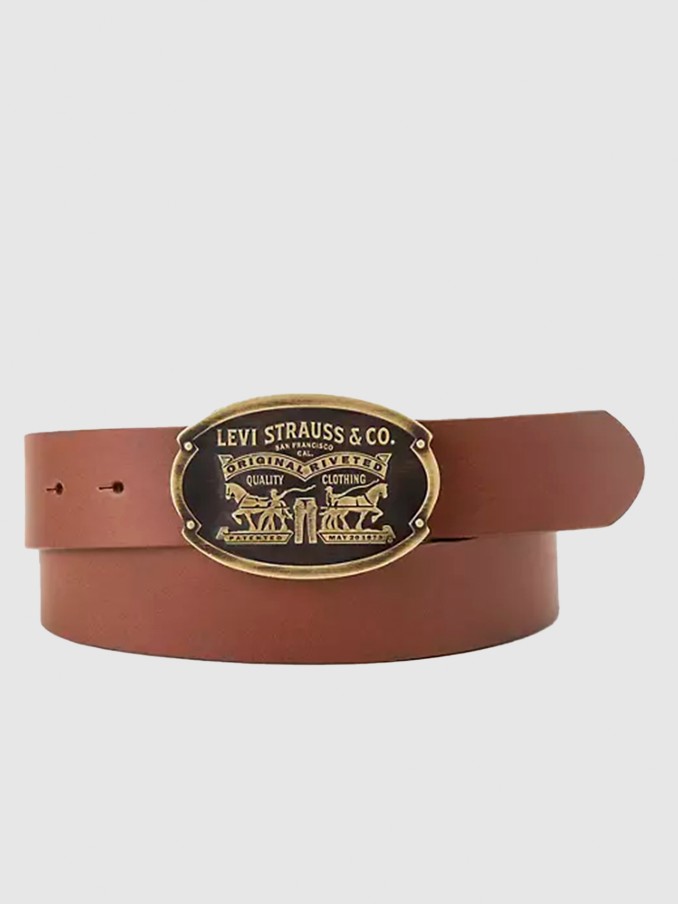 Belt Woman Camel Levis