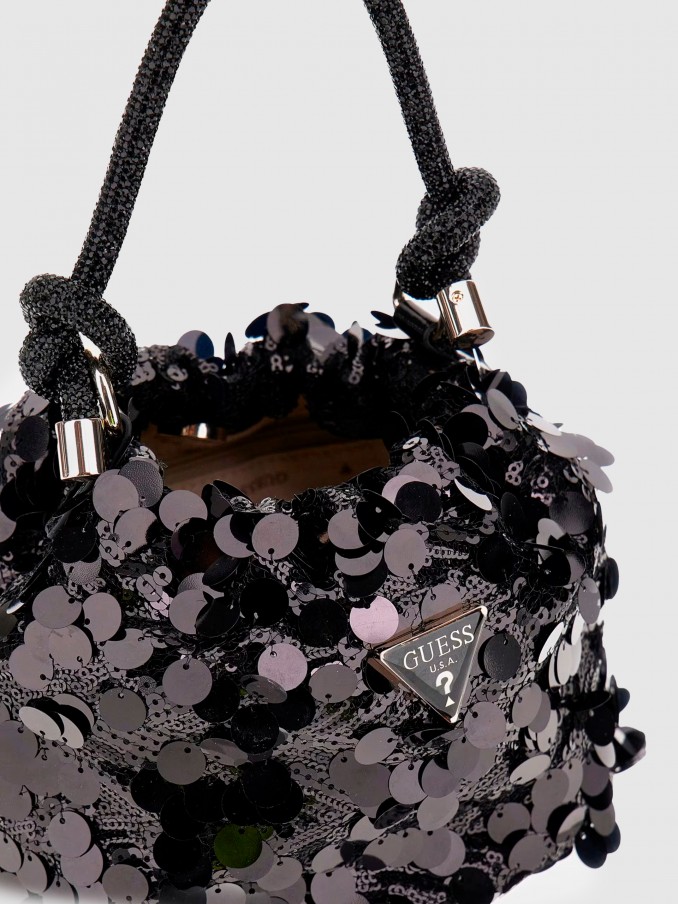 Handbag Woman Black Guess