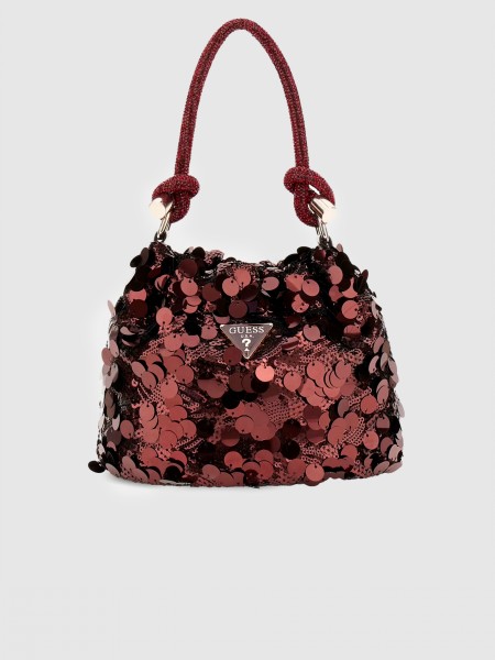 Bolso Mujer Burdeos Guess Bolso Mujer Burdeos Guess