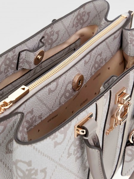 Tote Bags Woman Cream Guess