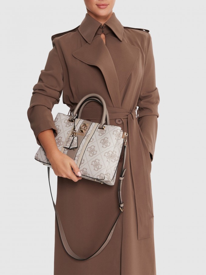 Tote Bags Woman Cream Guess