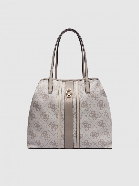 Tote Bags Woman Cream Guess