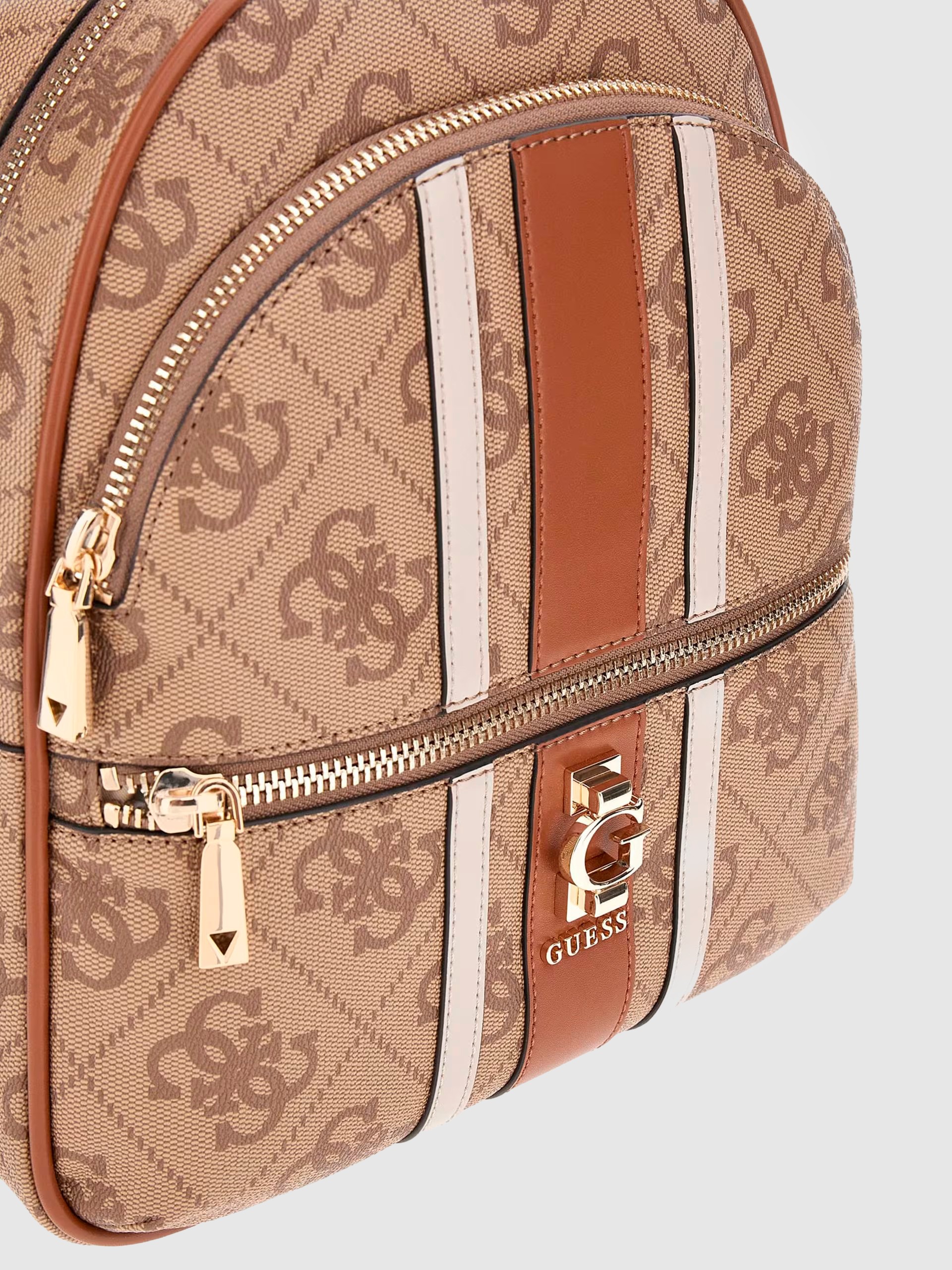 Mochila Mujer Beige Guess